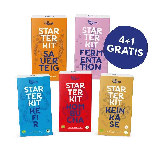 fairment Starter Kit Bundle 4+1 Gratis Fermente Set