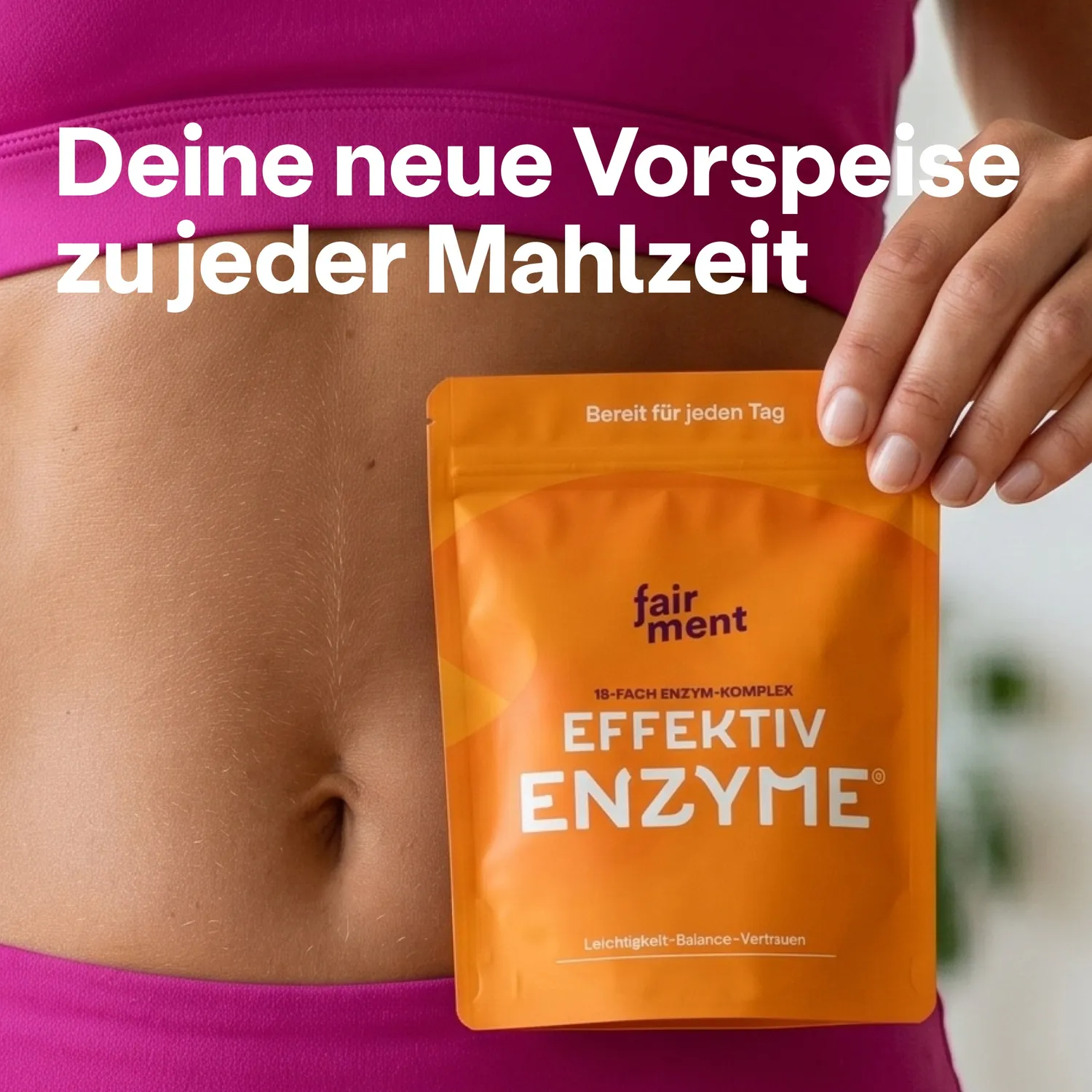 fairment EffektivEnzyme Enzym-Komplex 60 Kapseln mit Bromelain