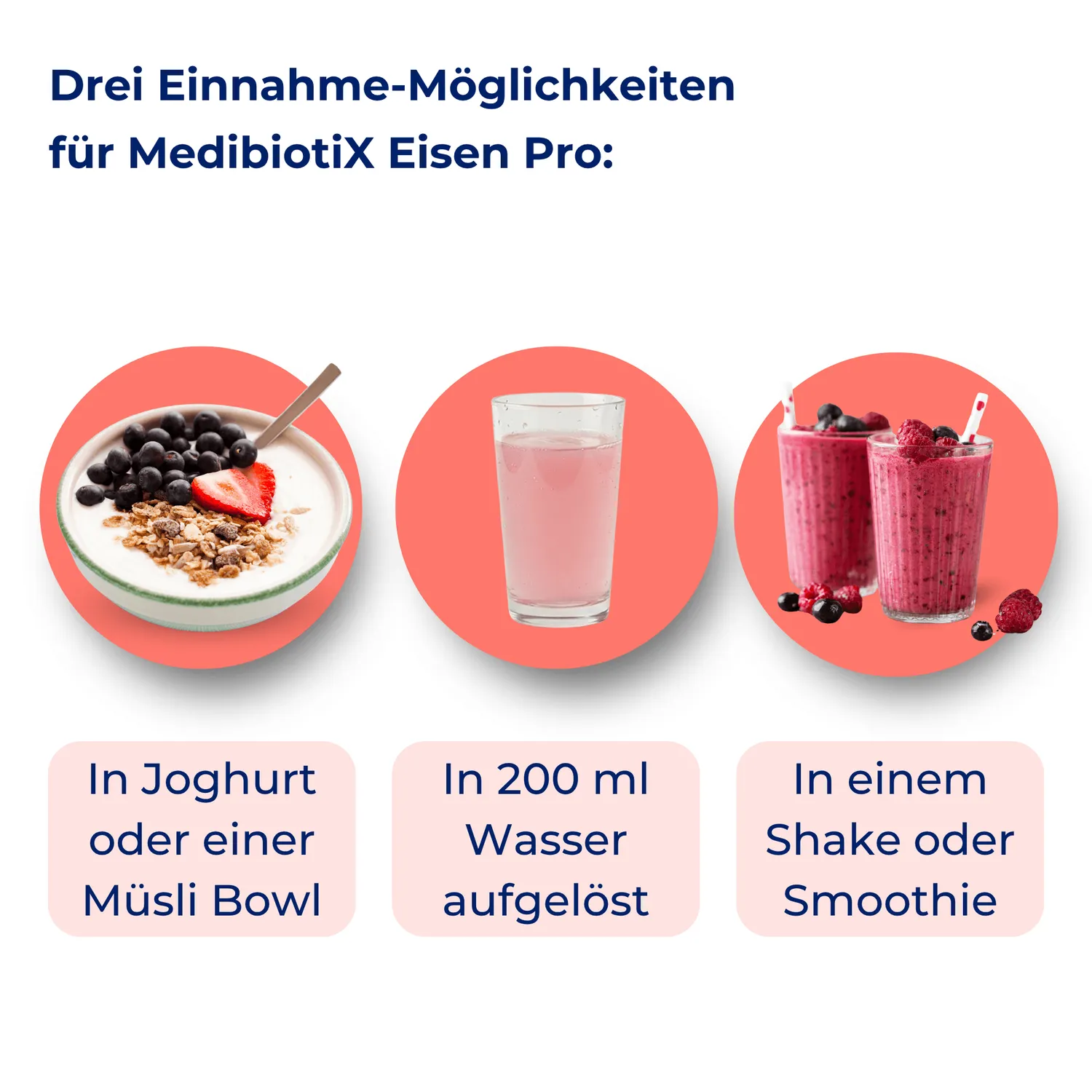 MedibiotiX Eisen Pro Kapseln Eisen