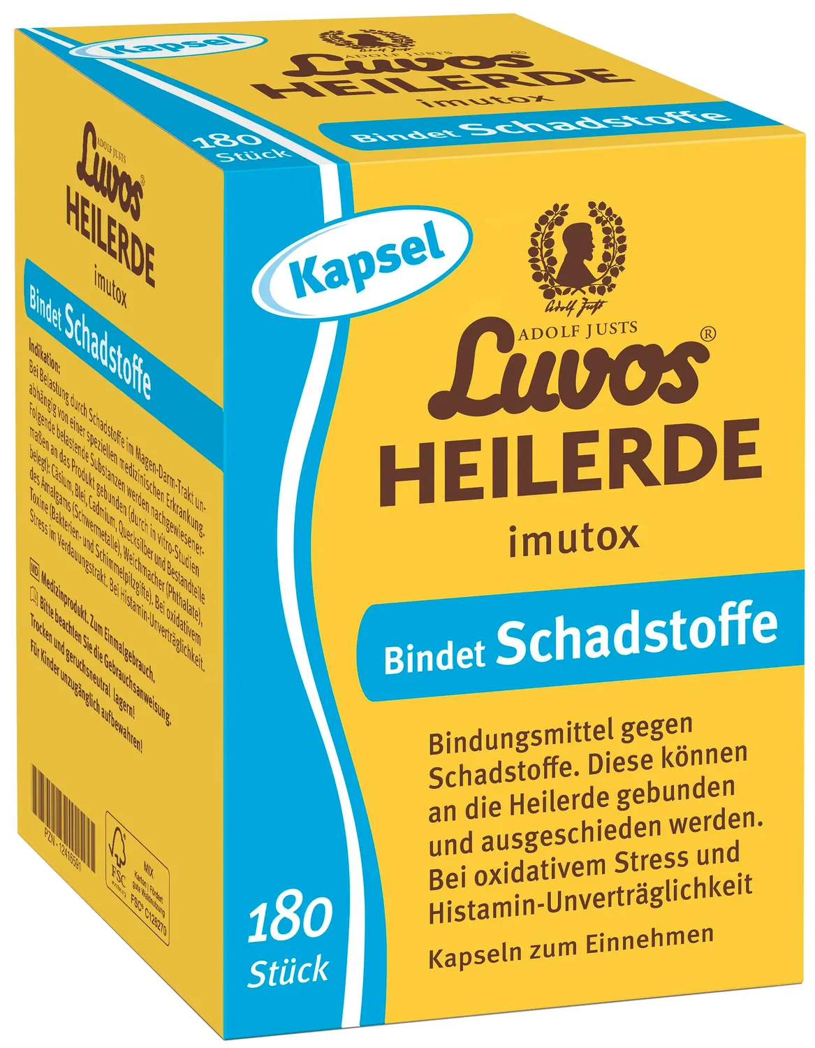 Luvos Heilerde imutox Kapseln 120 Stk vegan
