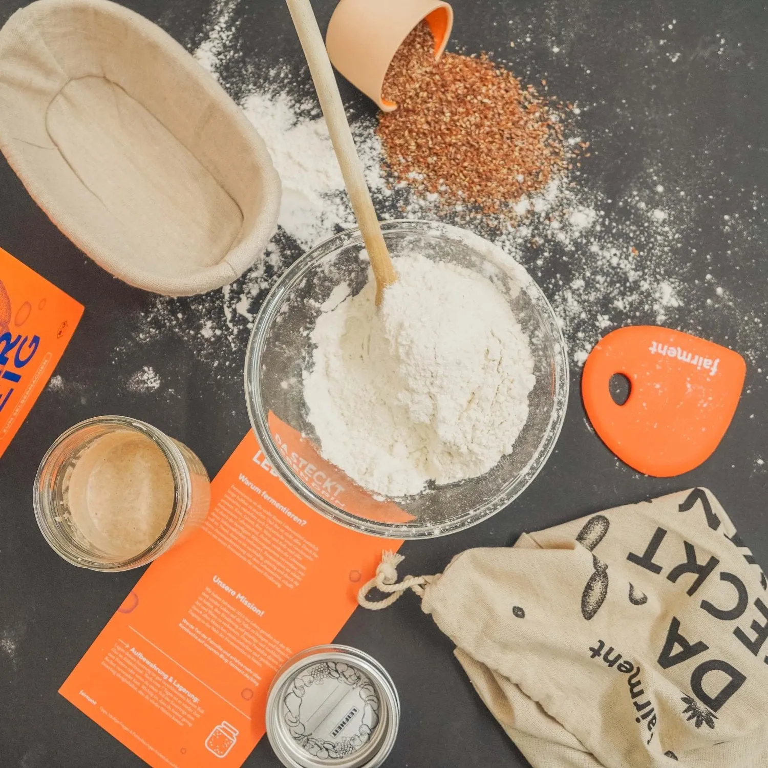 fairment Sauerteig Starterkit Brot Roggen Starterkultur bio