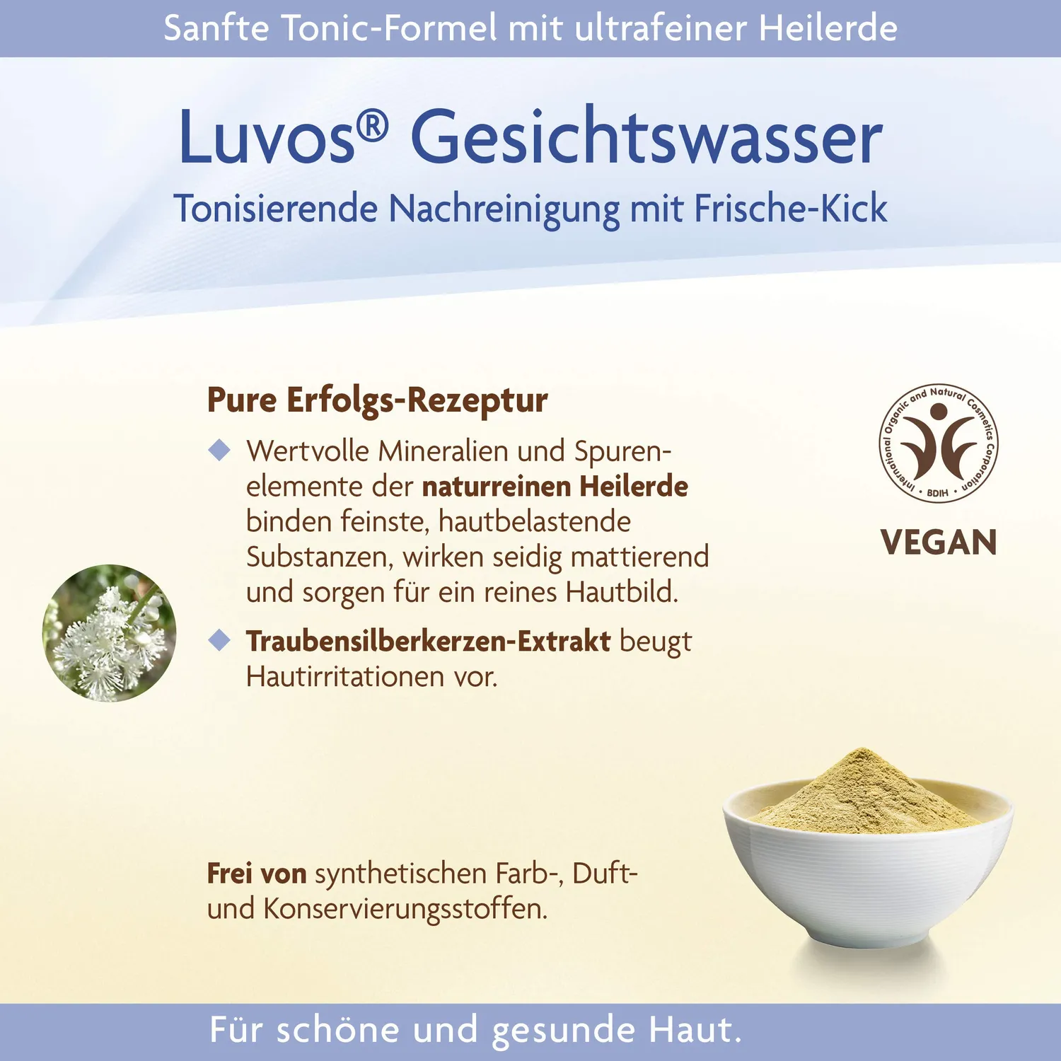 Luvos Heilerde Gesichtswasser Tonic 150 ml mattierend