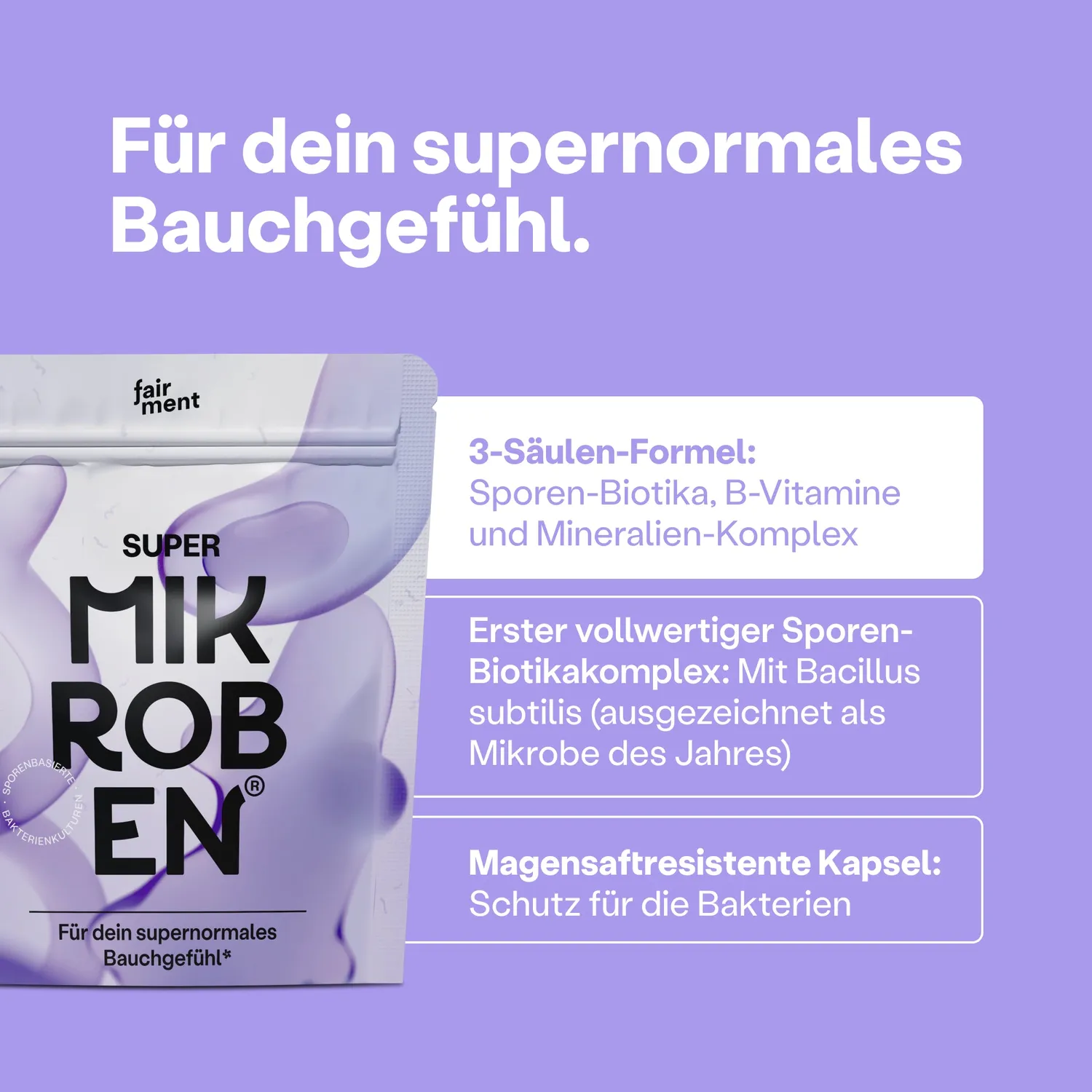 fairment FemVital Paket SuperFlora Set 1x vegan