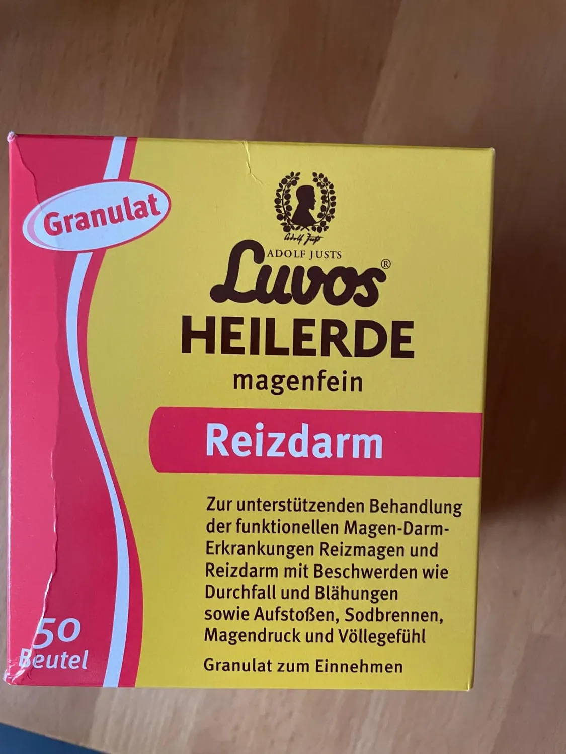Luvos Heilerde magenfein Granulat 50 Beutel vegan