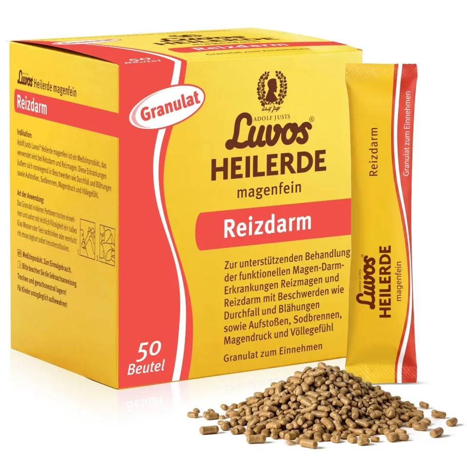 Luvos Heilerde magenfein Granulat 50 Beutel vegan