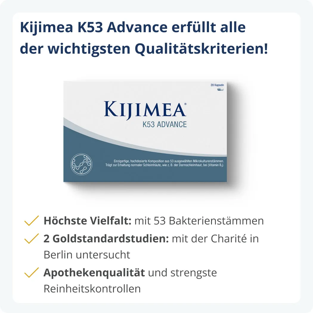Kijimea K53 Advance Kapseln 28 Kapseln Darmschleimhaut