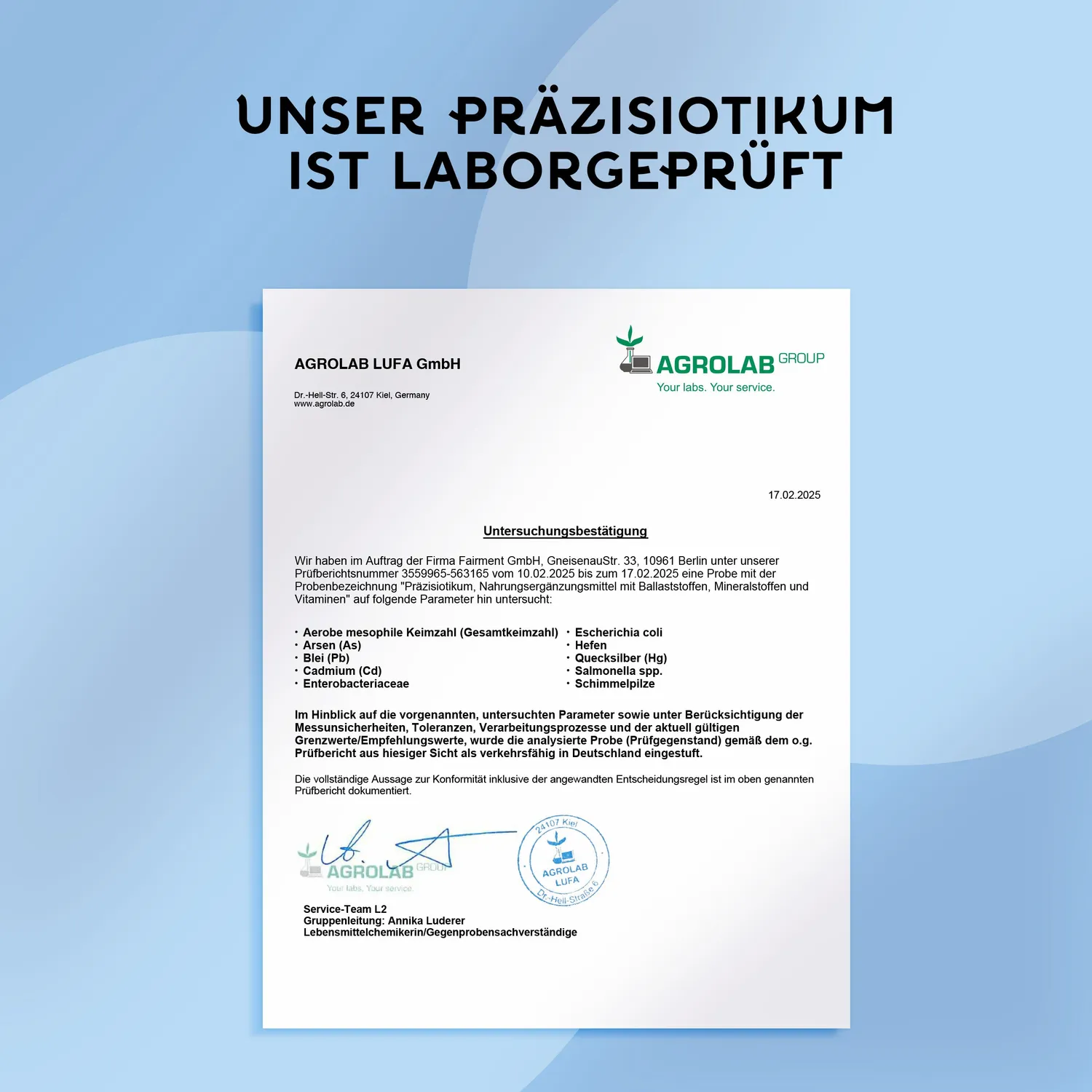 Fairment SuperFiber Premium Ballaststoff-Pulver 150 g FOS GOS