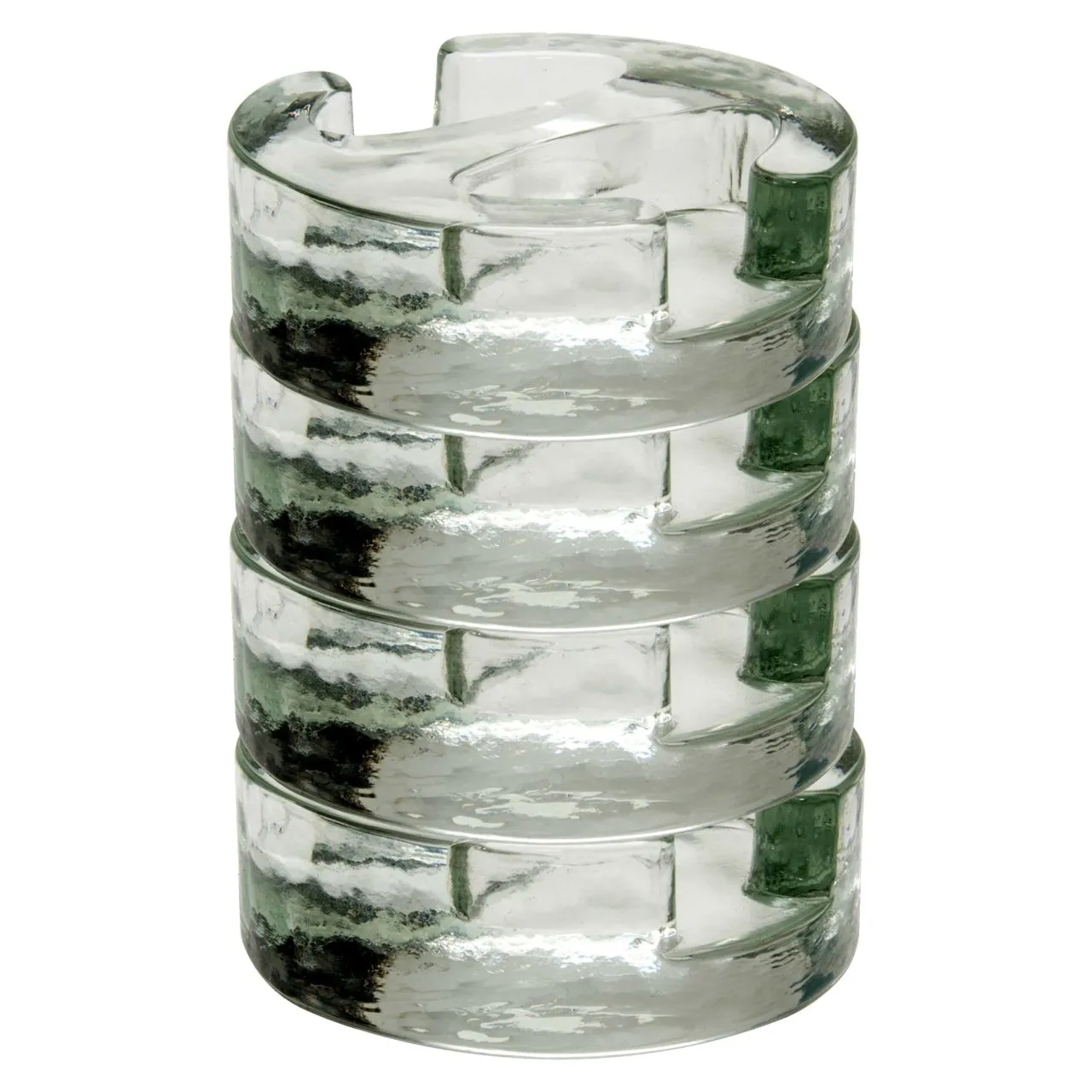 Fairment Glasgewichte 4 Stück Beschwerer 7 cm Glas