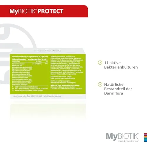 nutrimmun MyBIOTIK PROTECT Pulver 30 Beutel vegan