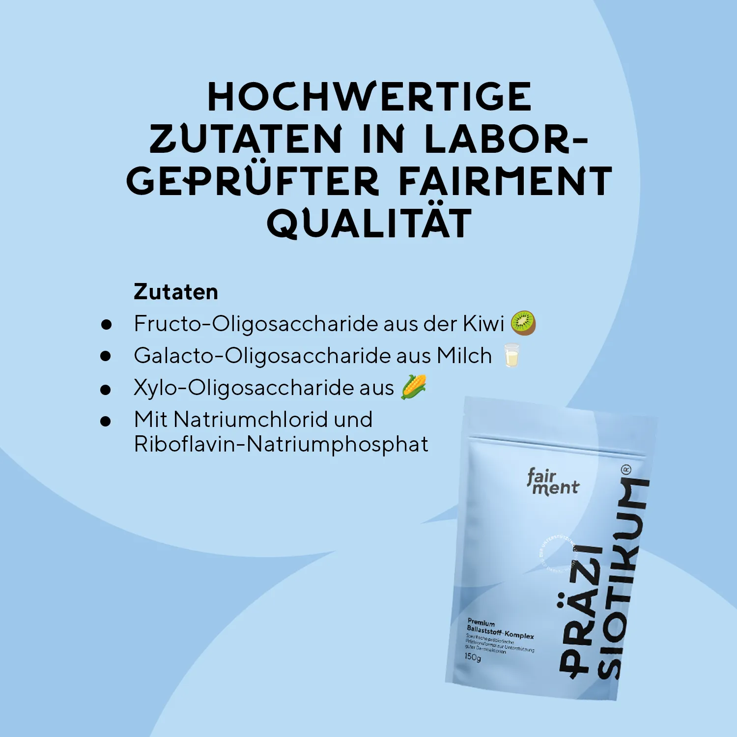 fairment SuperFiber Ballaststoff-Komplex 150 g Präbiotika