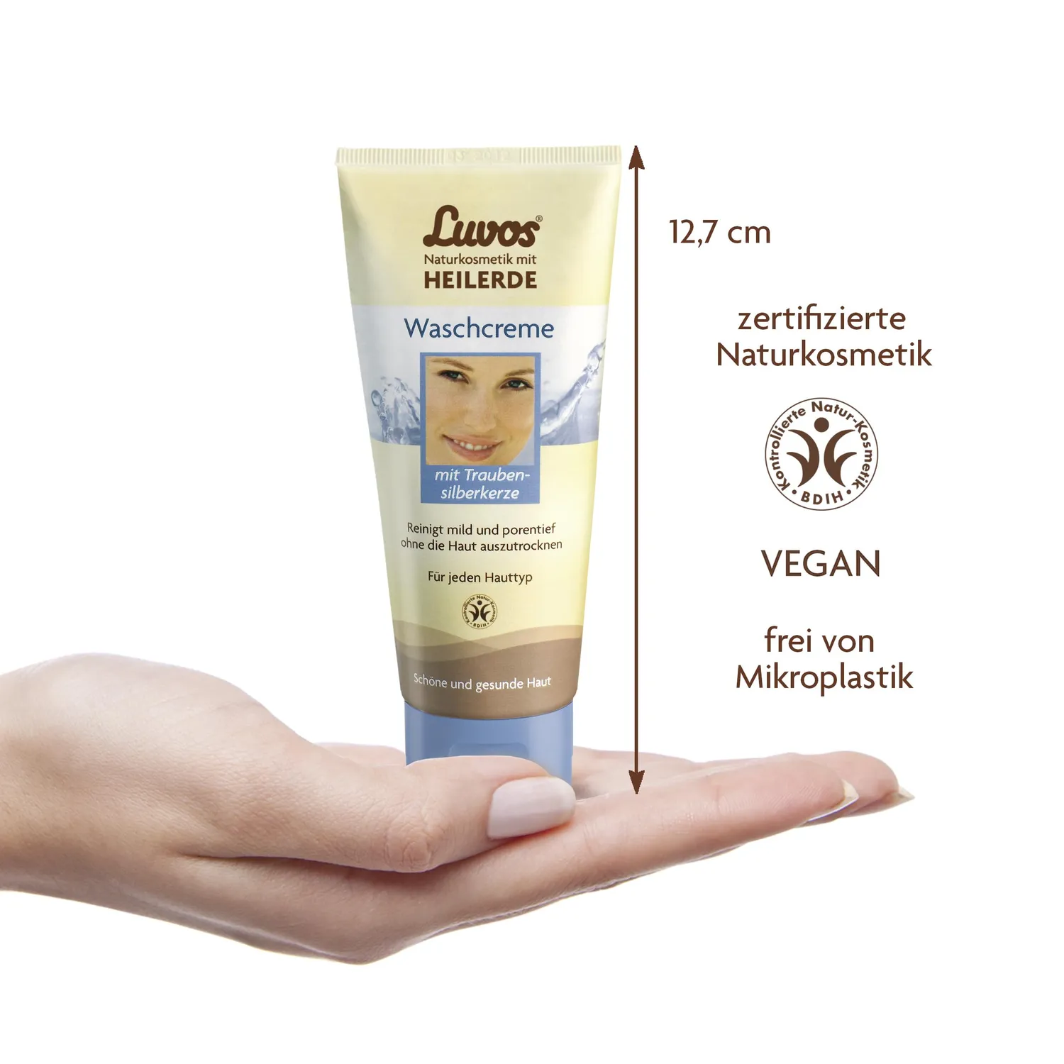 Luvos Heilerde Waschcreme 100 ml porentiefe Reinigung