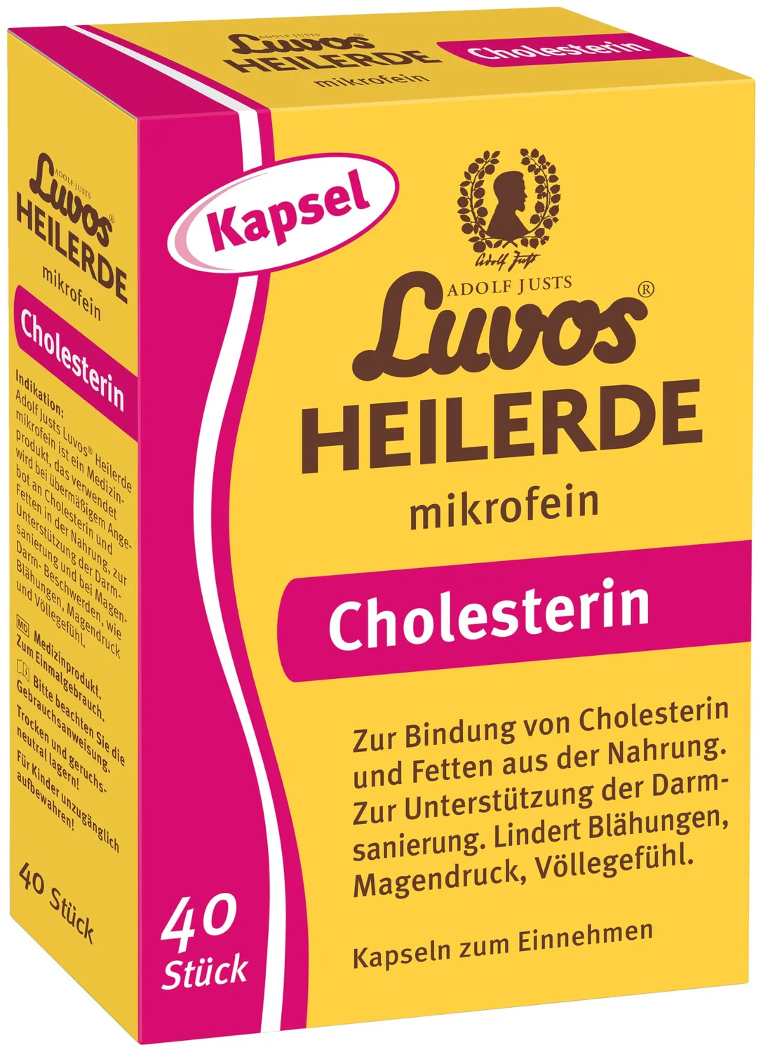 Luvos Heilerde mikrofein Kapseln 100 Stk vegan