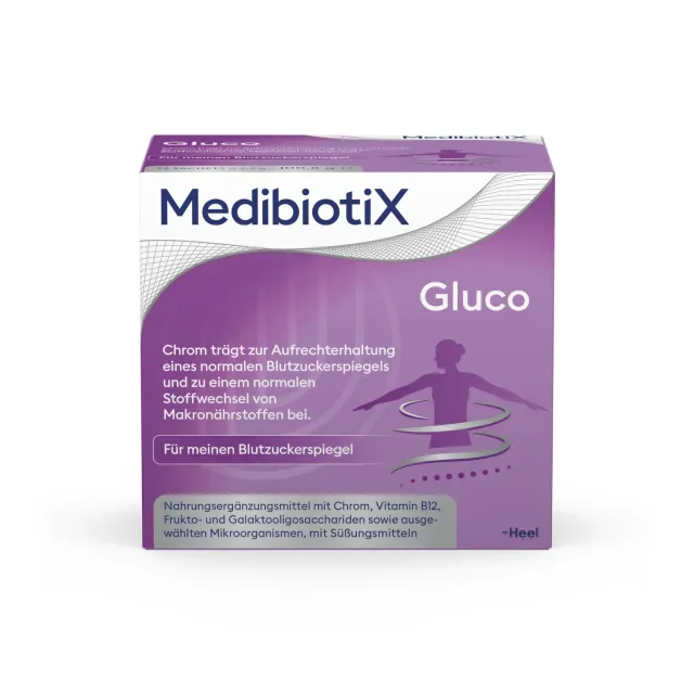 MedibiotiX Gluco Kapseln für Stoffwechsel