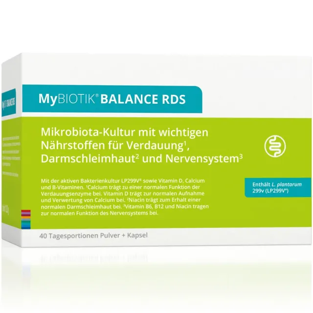 nutrimmun MyBIOTIK BALANCE RDS Pulver Kapseln 40 Tage LP299V