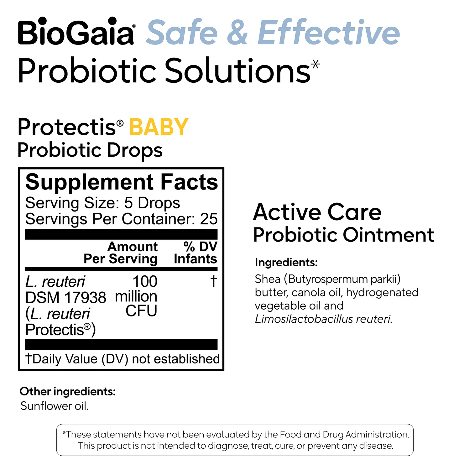 BioGaia Baby Essentials Bundle Probiotika Set Neugeborene