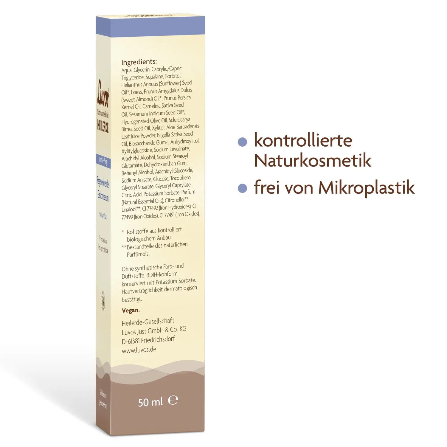 Luvos Gesichtsserum Camelinaöl 50 ml trockene Haut