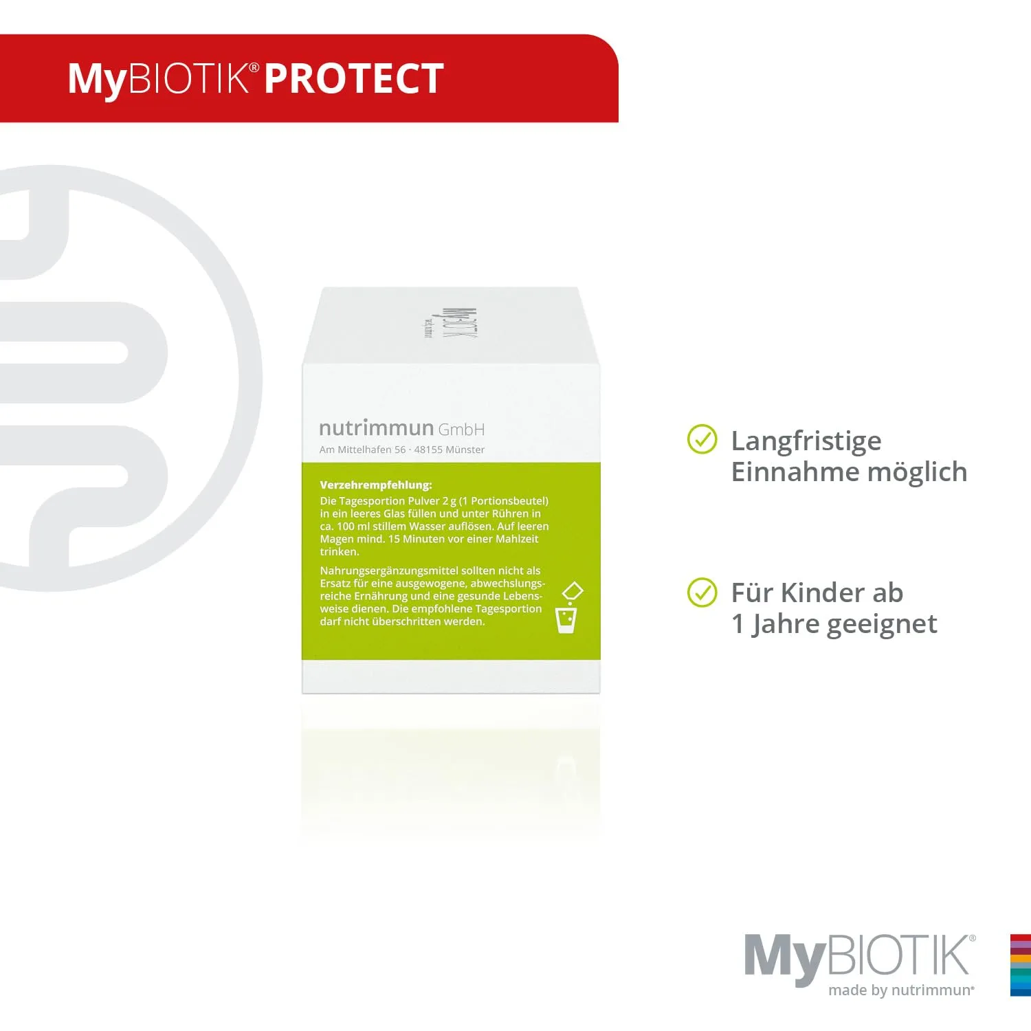 nutrimmun MyBIOTIK PROTECT Pulver 30 Beutel vegan