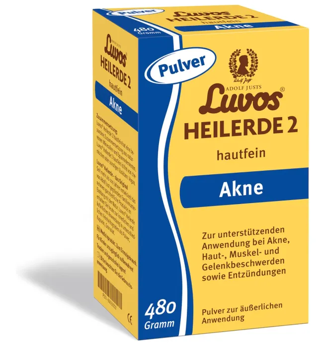 Luvos Heilerde 2 hautfein Pulver 480 g Akne Maske