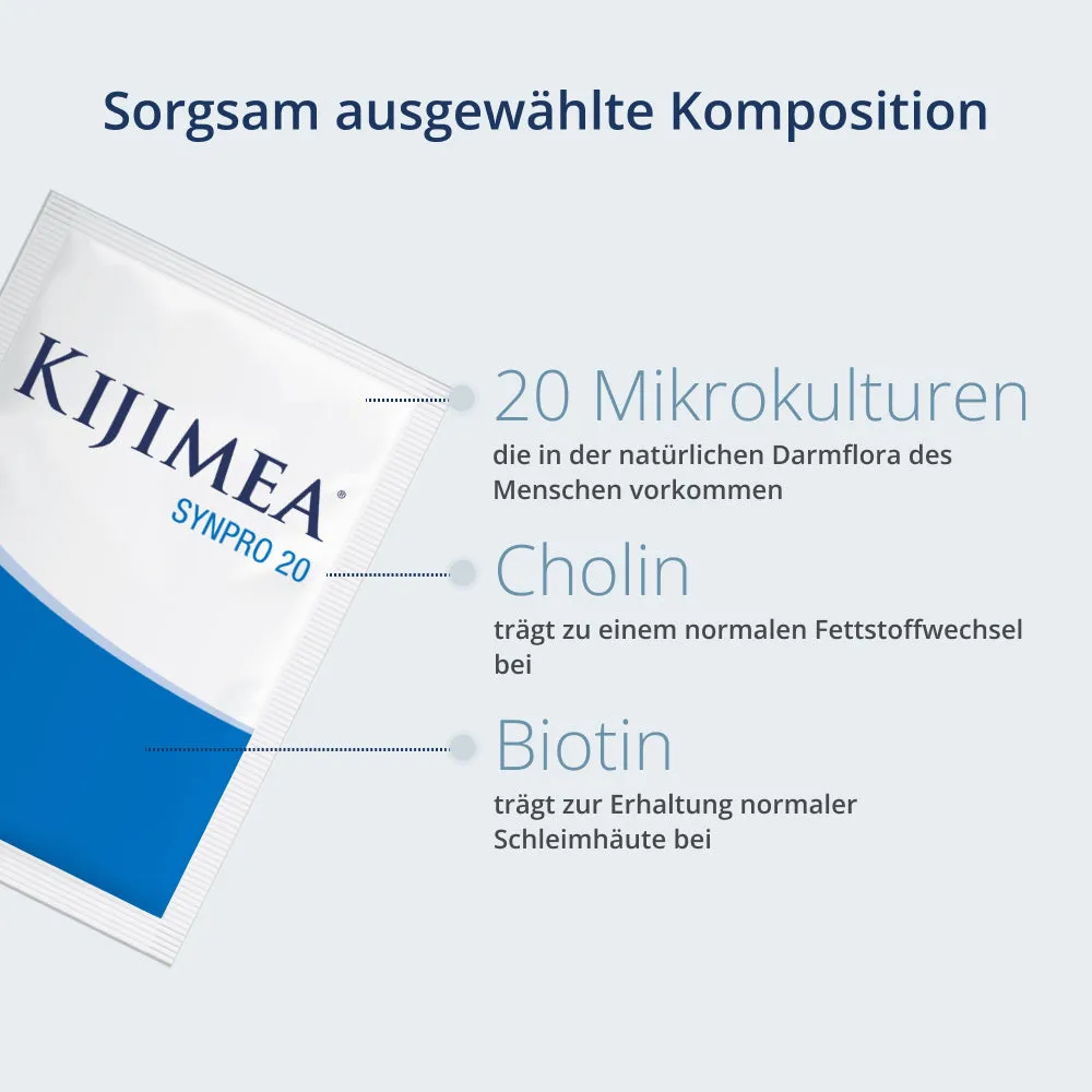 Kijimea Synpro 20 Sachets 7 Sachets zu Antibiotika