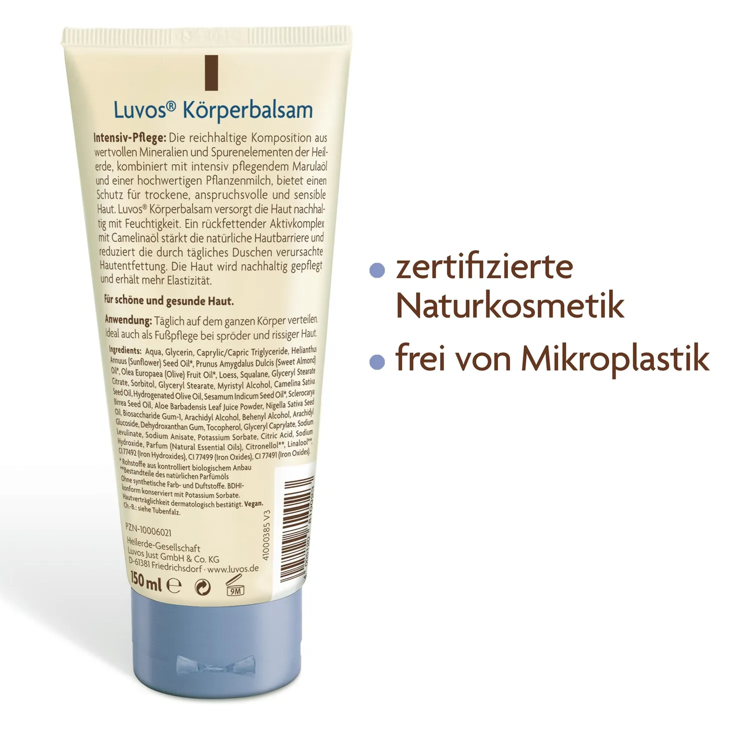 Luvos Heilerde Intensiv-Pflege Körperbalsam 150 ml Camelinaöl