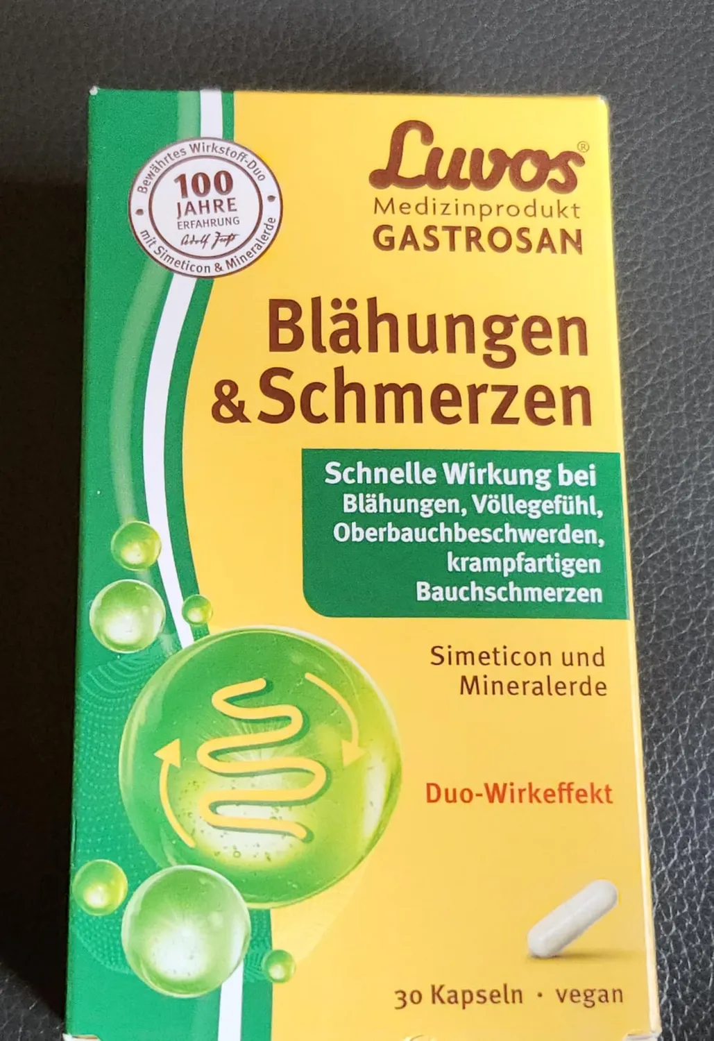 Luvos Gastrosan Kapseln 30 Stück bei Blähungen