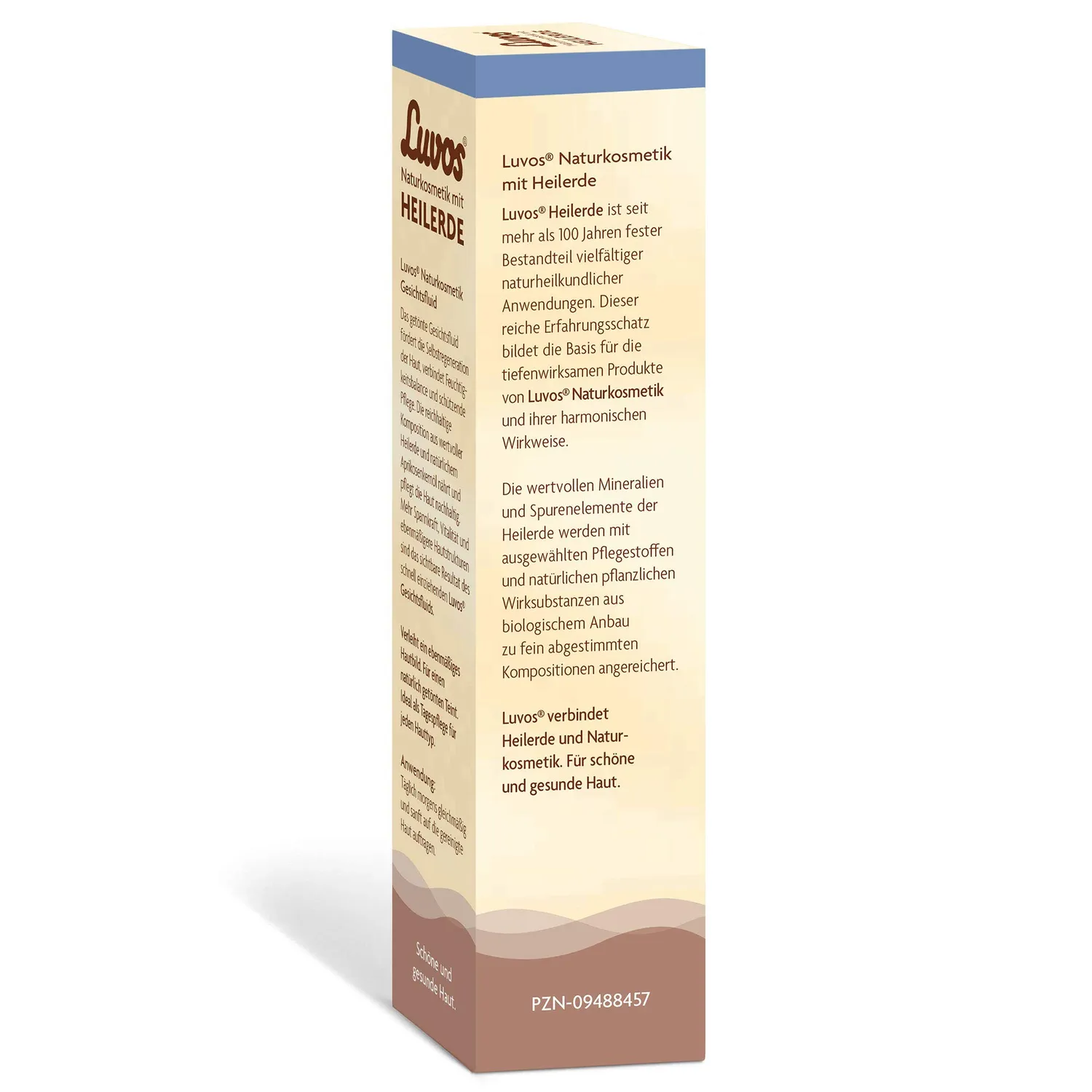 Luvos Heilerde getöntes Gesichtsfluid bronze 50 ml Glow
