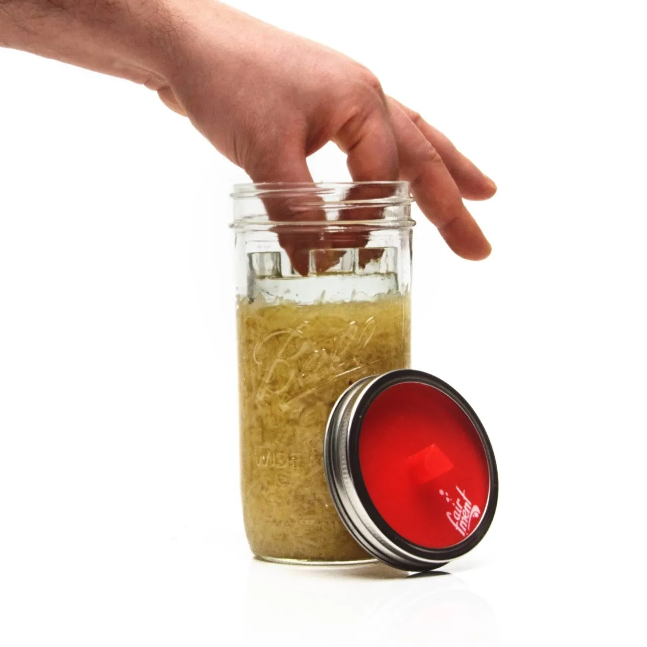 Fairment Glasgewichte 4 Stück Beschwerer 7 cm Glas