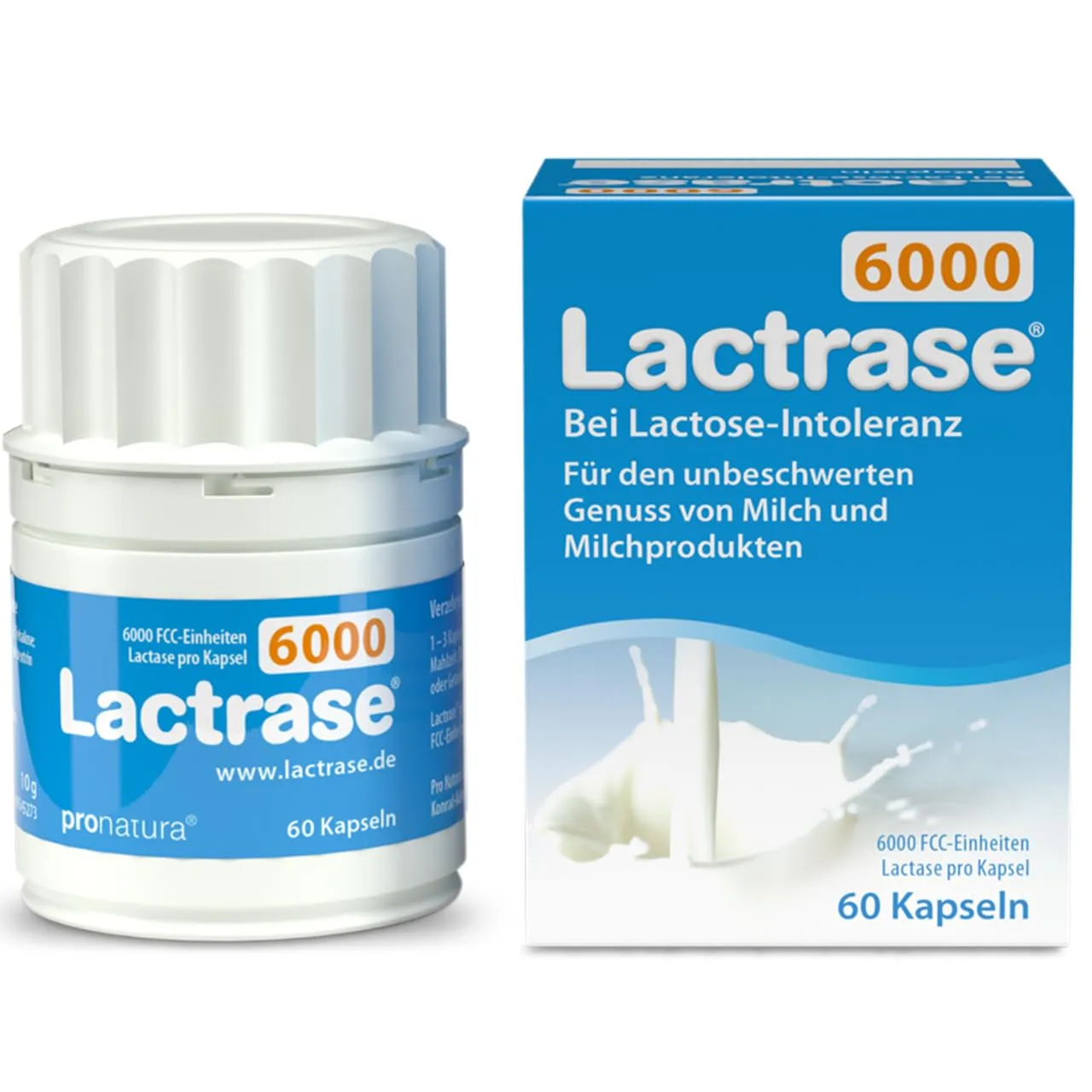 Lactrase 12000 Laktase Kapseln 150 Stk glutenfrei