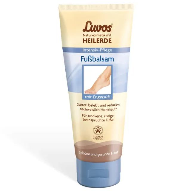 Luvos Heilerde Fußcreme Balsam 75 ml Hornhaut Desodorierend