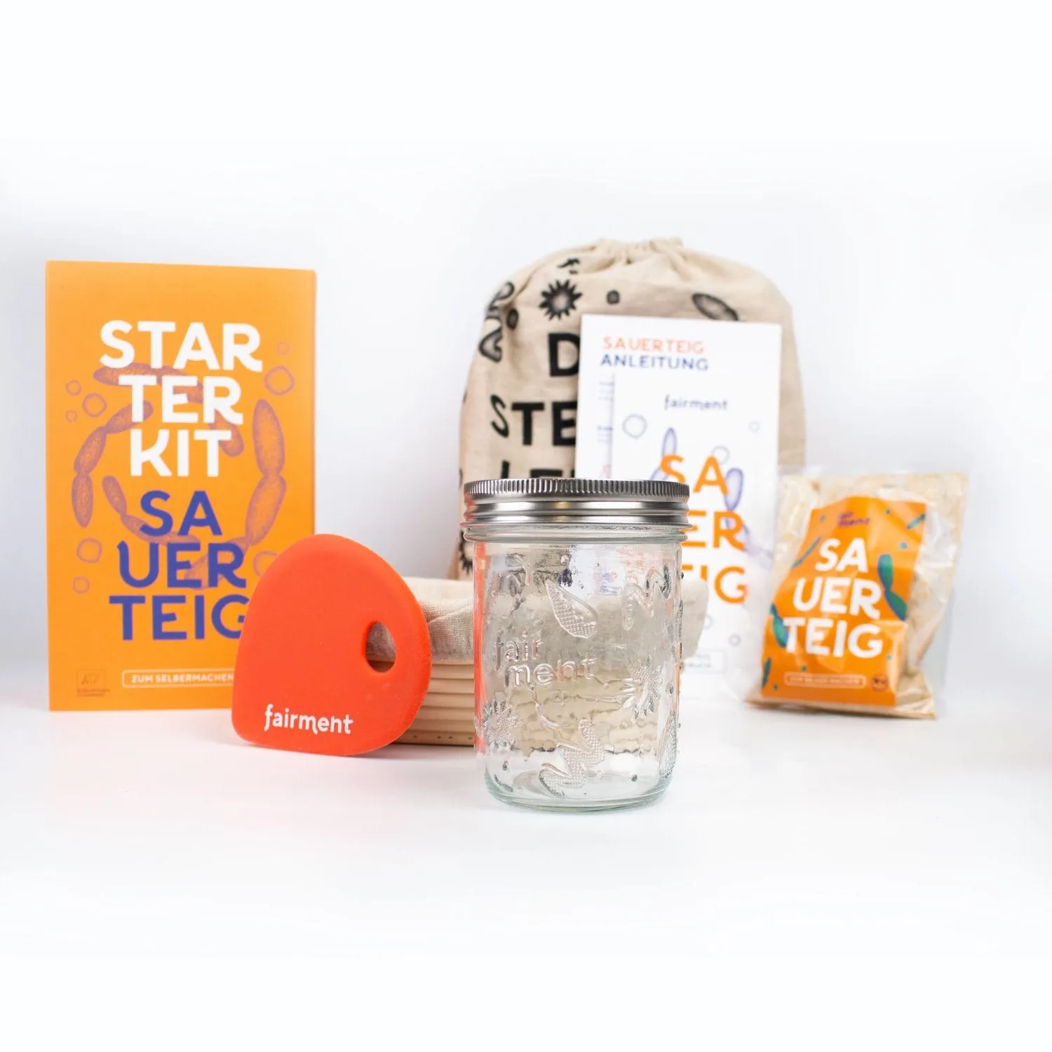 fairment Sauerteig Starterkit Brot Roggen Starterkultur bio