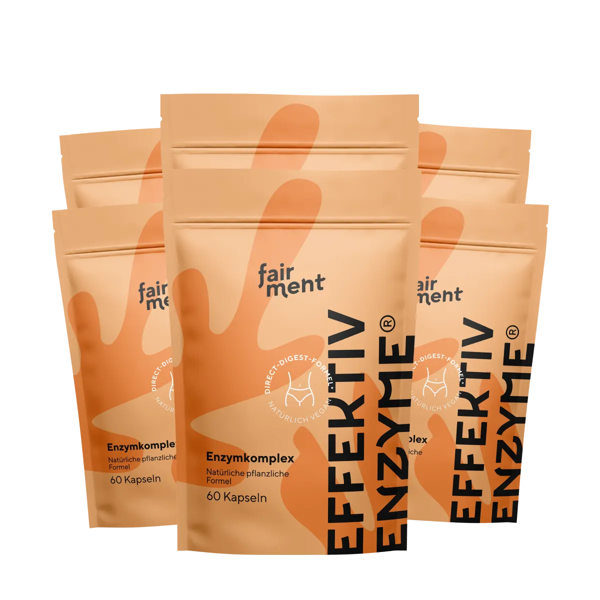 fairment EffektivEnzyme Kapseln 60 Kapseln vegan