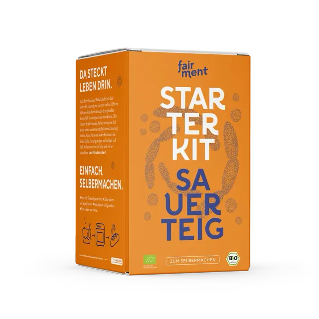 fairment Sauerteig Starterkit Brot Roggen Starterkultur bio