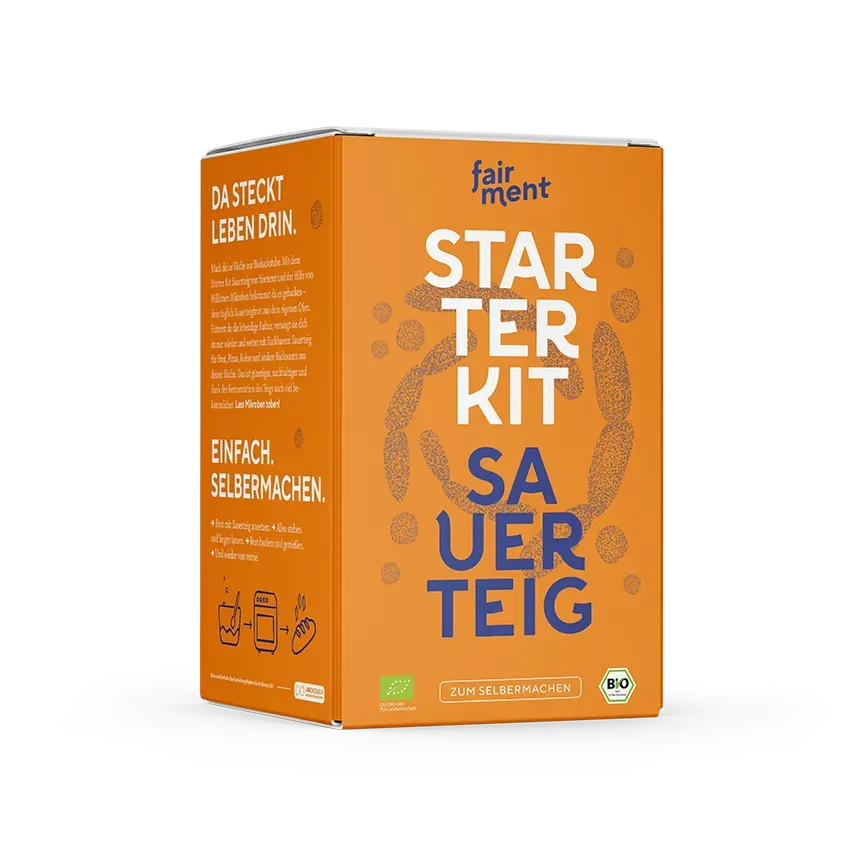 fairment Sauerteig Starterkit Brot Roggen Starterkultur bio
