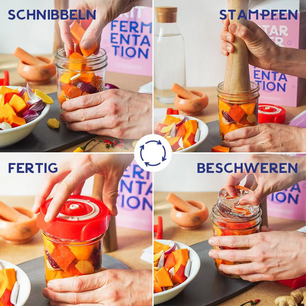 fairment Starter Kit Fermentation Set Gemüsefermente