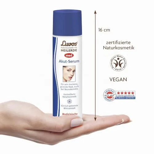 Luvos med Akut-Serum 50 ml für sehr trockene Haut