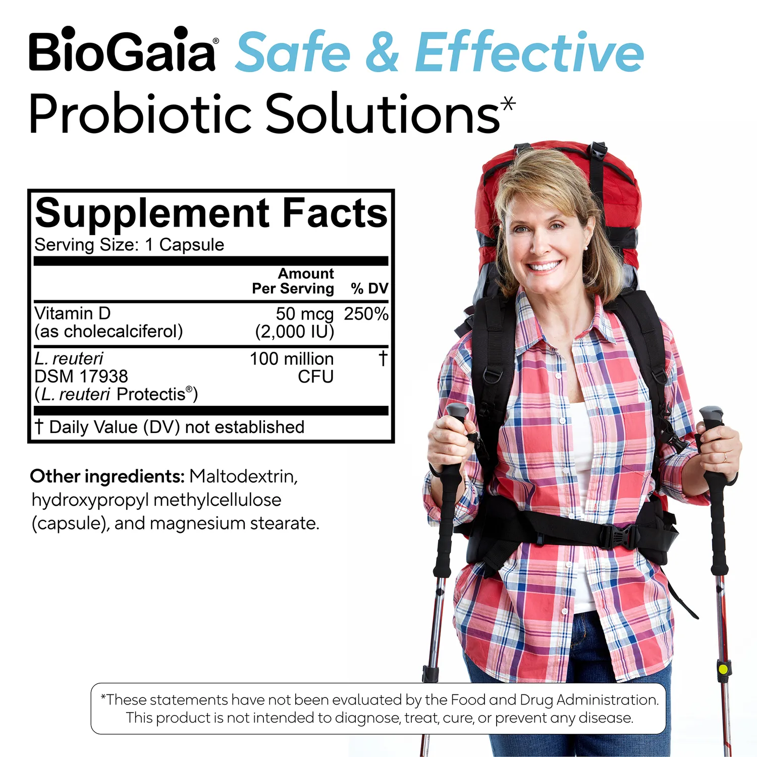 BioGaia Immune Active Kapseln Vitamin D3 60 Tage