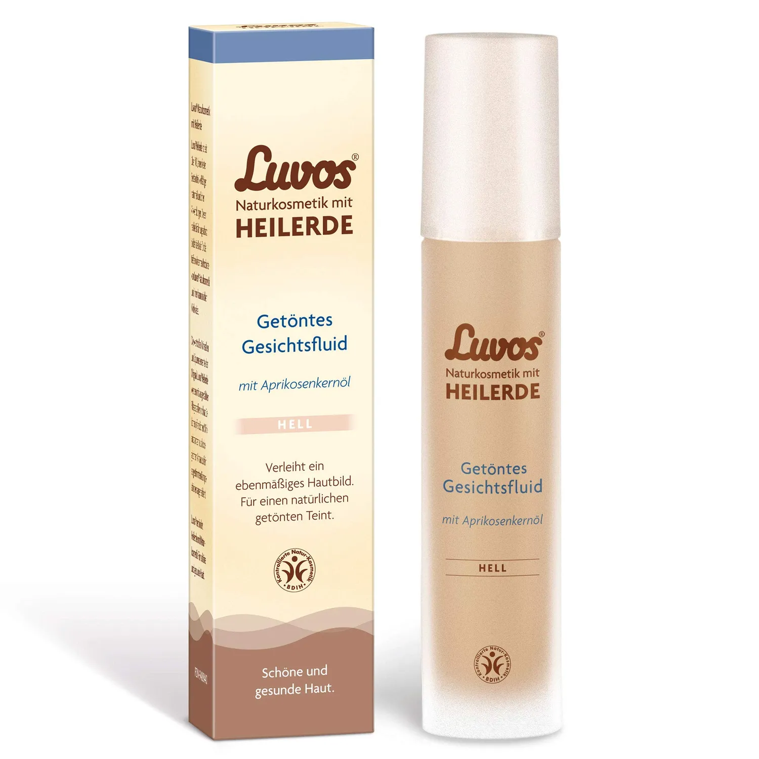 Luvos getöntes Gesichtsfluid hell 50 ml Tagespflege