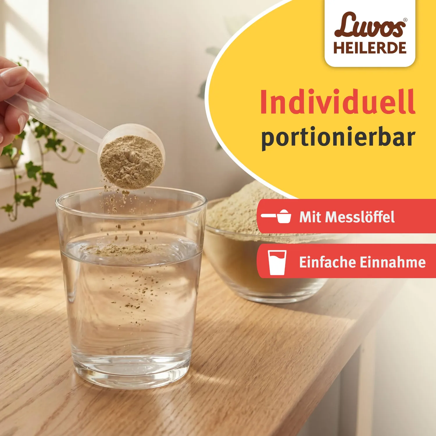 Luvos Heilerde magenfein Pulver 380 g laktosefrei