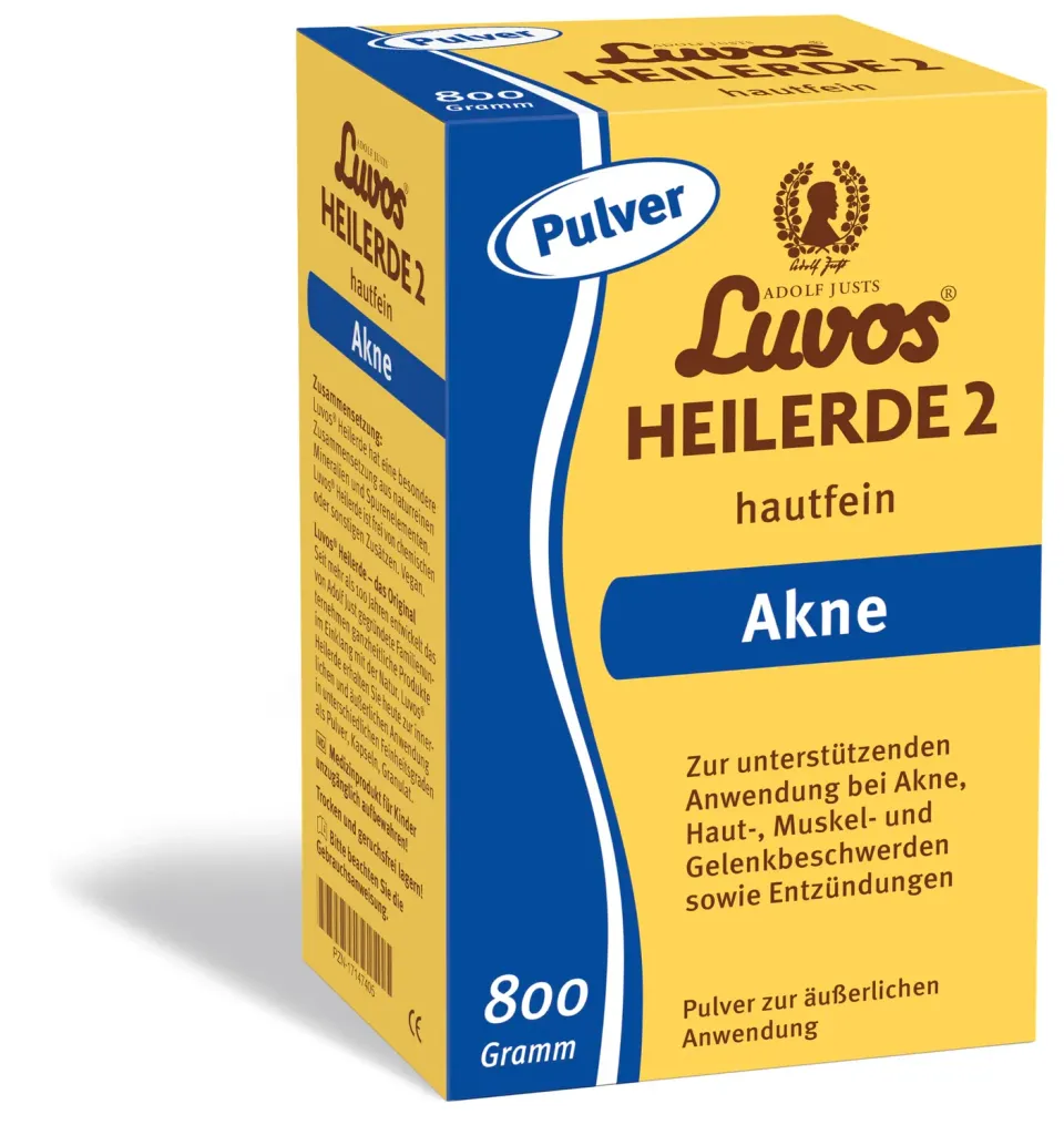 Luvos Heilerde 2 hautfein Pulver 800 g Akne Paste