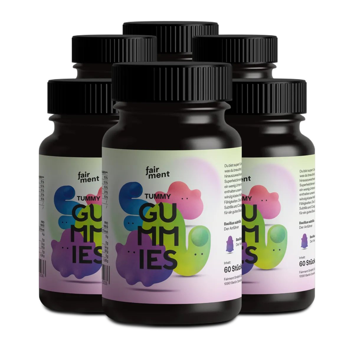 fairment TummyGummies Probiotika Gummibärchen 60 Stück Kinder