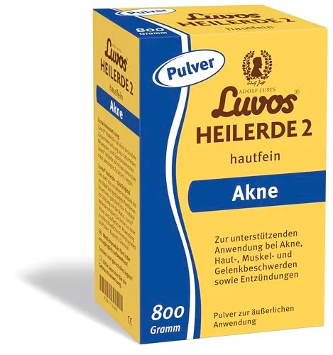 Luvos Heilerde 2 hautfein Pulver 800 g Akne Paste
