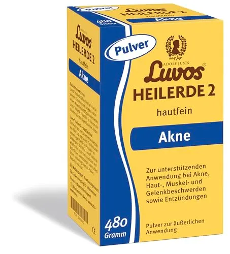 Luvos Heilerde 2 hautfein Pulver 480 g Akne Maske