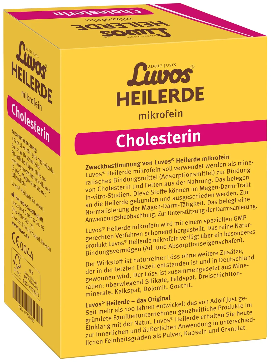 Luvos Heilerde mikrofein Kapseln 100 Stk vegan