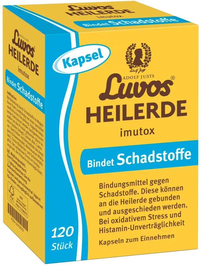Luvos Heilerde imutox Kapseln 120 Stk vegan