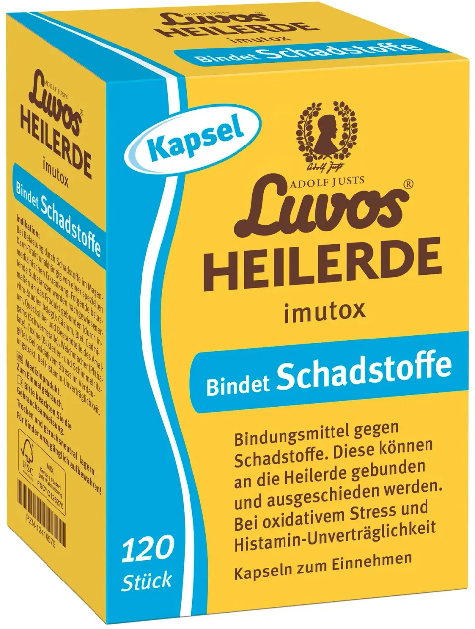 Luvos Heilerde imutox Kapseln 120 Stk vegan