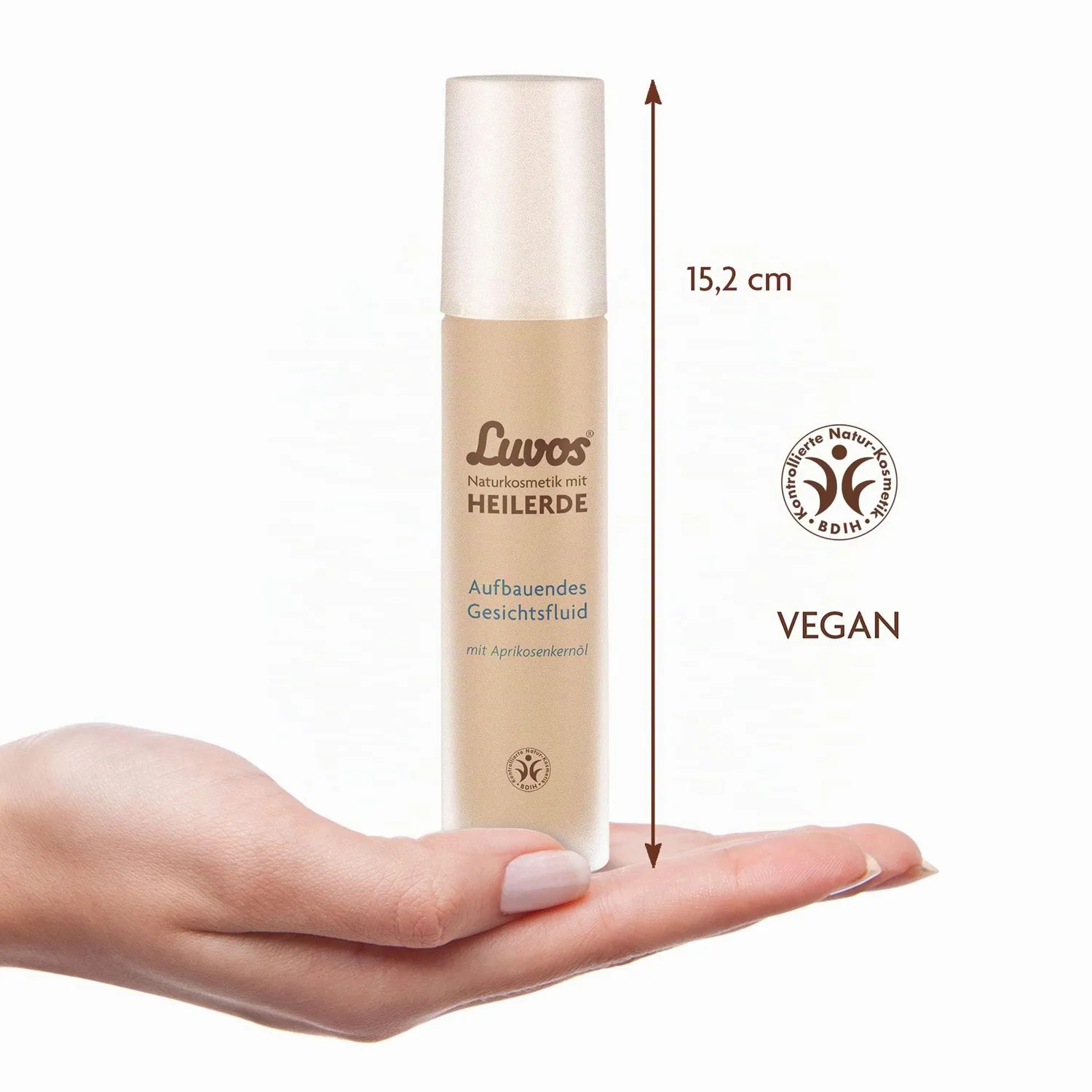 Luvos Heilerde aufbauendes Gesichtsfluid 50 ml normale Haut