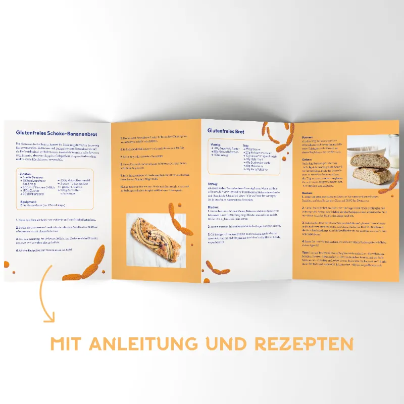 Fairment Bio Sauerteig Starter glutenfrei 150 g backfertig
