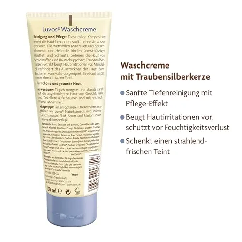 Luvos Heilerde Waschcreme 100 ml porentiefe Reinigung