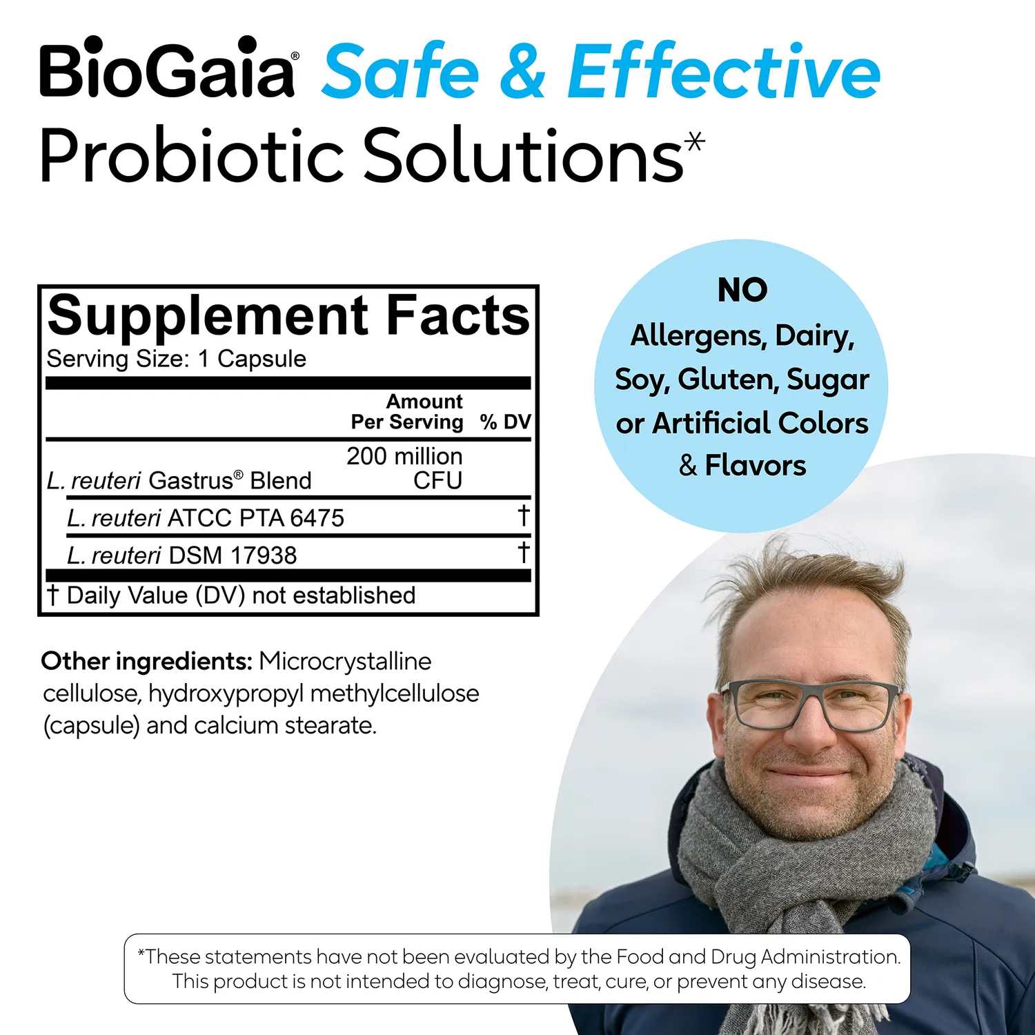 BioGaia Gastrus Probiotika Kapseln für Verdauung