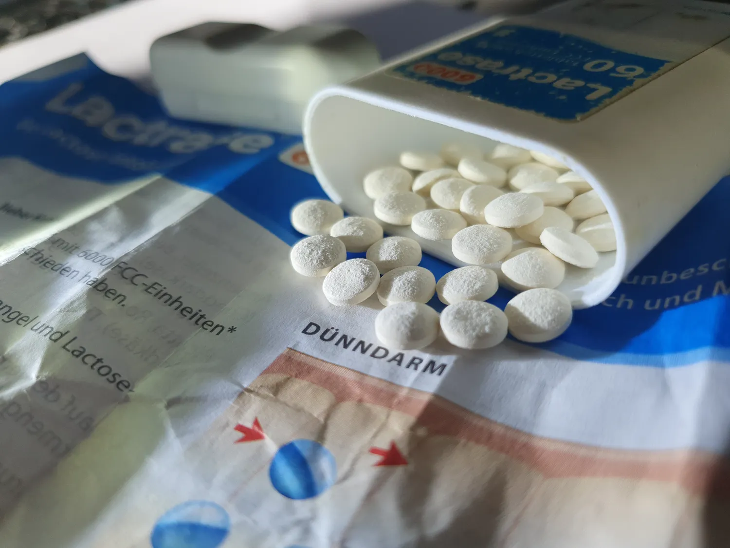 Lactrase 6000 Lactase Tabletten 240 Stück Mini-Tabletten